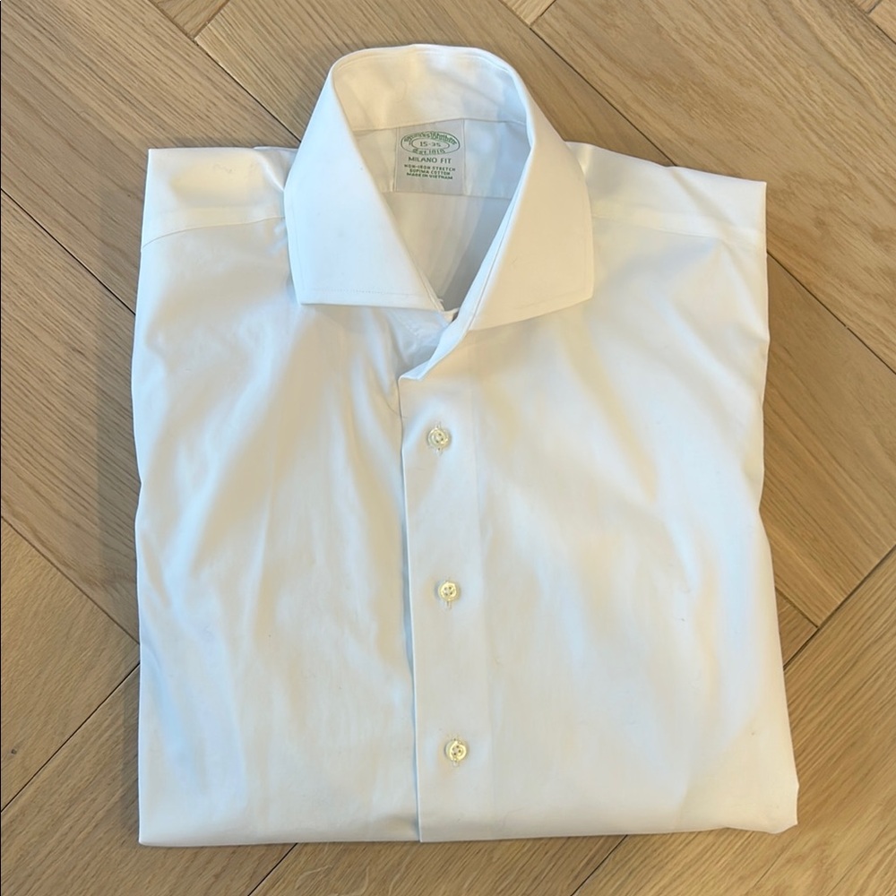 Brooks Brothers White Dress Shirt